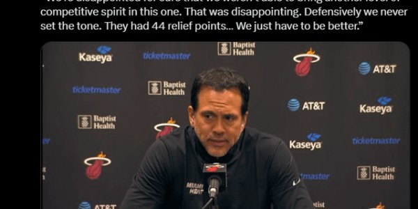 星空体育-热火0-5猛龙后斯波又念同一套台词，球迷：这录音机修不好了