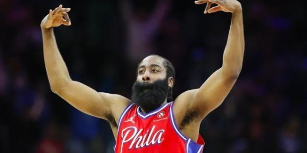 星空体育-哈登找回得分感觉砍30+，他带给76人的不止是胜利