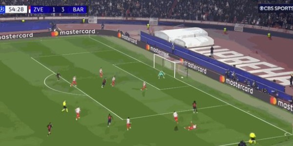 星空体育-【欧冠】巴萨5比2客胜红星，孔德助攻戴帽，莱万两球